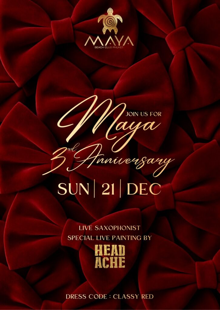Maya Beach Club Anniversary Phuket